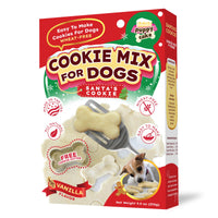 Puppy Cake Santa Cookie Mix + Free Bone Shaped Cookie Cutter