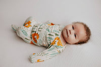Dinosaur Print Jammies Baby / Kids Pjs- 2 Pc Set