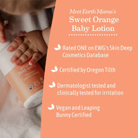 Sweet Orange Baby Lotion - Earth Mama