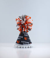 Gotcha Day Pet Party Hat - Fun Photo Prop / Handcrafted