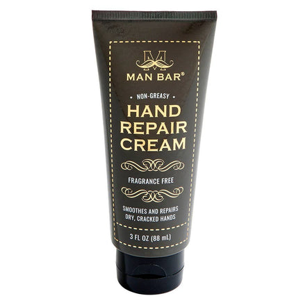 Man Bar Hand Repair Cream tube on a white background