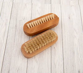 small wooden nail brush