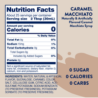 Skinny Mix - Sugar Free Caramel Macchiato Syrup