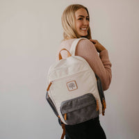 Birch Bag Mini - Diaper Backpack in Cream by Parker Baby Co.