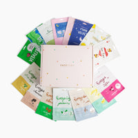 K-Beauty Face Mask Gift Set - Just Keep Glowing - Set of 15