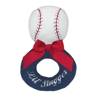 Lil' Slugger Baseball Baby Ring Rattle
