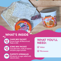 Cuppy Cake - Microwave Dog Birthday Cake in A Cup - Pumpkin
