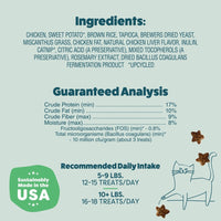 Cat Treats- Crunchy Catnip N Chill  - Made in the USA