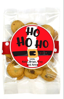 Personalized Holiday Small Cookie Bags - 48 count
