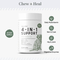 4-IN-1 Support Dog Vitamins - 120 Ct