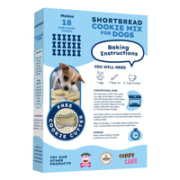 Puppy Cake Cookie Mix - Shortbread Dog Cookie Mix  + Free Cutter