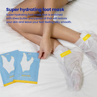 K-Beauty Softening Bootie Foot Masks - Silky Feet - 1 Pair