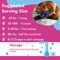 Puppy Scoops Ice Cream Mix for Dogs - Various Flavors