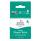 Package of Earth Mama Organic Diaper Balm with teal background and white label. The label includes the product name and an illustration of a baby's bottom.