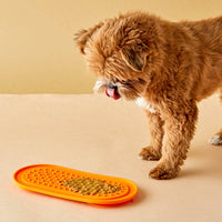 Dog Calming Peanut Butter + Oval Lick Mat Set - with L-Tryptophan