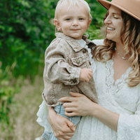 Lightweight Denim Jacket / Soft Brown - Infant & Toddler