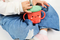Itzy Snack Cup™ - Little Kids Snack Cup - Strawberry