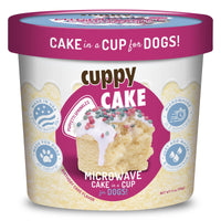 Cuppy Cake - Microwave Dog Birthday Cake  & Frosting in A Cup