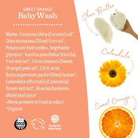 Sweet Orange Baby Wash - Earth Mama