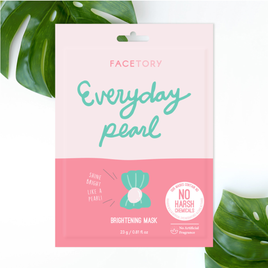 everyday pearl facial brightening mask no harsh chemicals 