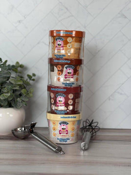 Puppy Scoops Dog Ice Cream Mix Sample Pack - All 4 Flavors
