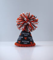 Gotcha Day Pet Party Hat - Fun Photo Prop / Handcrafted