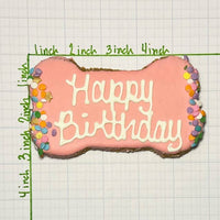 Happy Birthday Dog Cookies! Small Batch