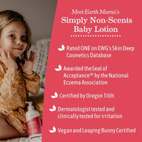 Simply Non-Scents Baby Lotion - Earth Mama