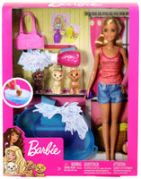 barbie play set puppy bath time 
