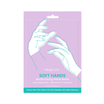 facetory soft hands moisturizing hand mask treatments 1 pair
