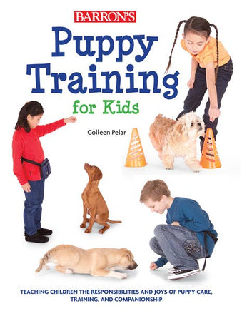 puppy training for kids book that helps teach about care, training 