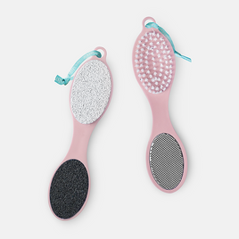 4 sided foot smoother spa brush