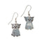 Handcrafted Kitty Cat Earrings - 1.5