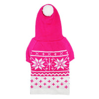 Dog Sweater / Reese Faire Isle - Pink / White