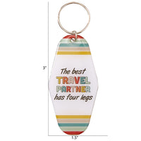 Matching Travel Partners Bag & Pet Tag Set - Engravable