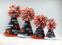 Gotcha Day Pet Party Hat - Fun Photo Prop / Handcrafted